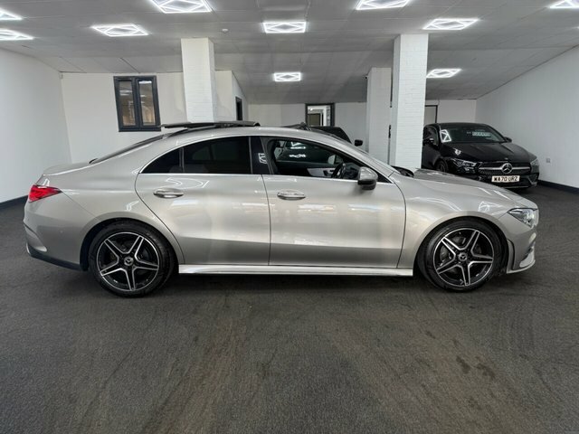Mercedes-Benz CLA Class 2020 1.3 Cla180 Amg Line Premium Plus 2 Coupe BG20GBF Silver #4