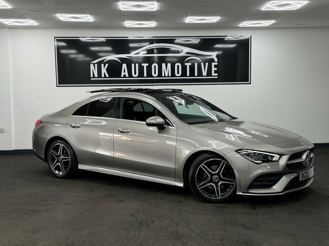 Mercedes-Benz CLA Class 2020 1.3 Cla180 Amg Line Premium Plus 2 Coupe Silver