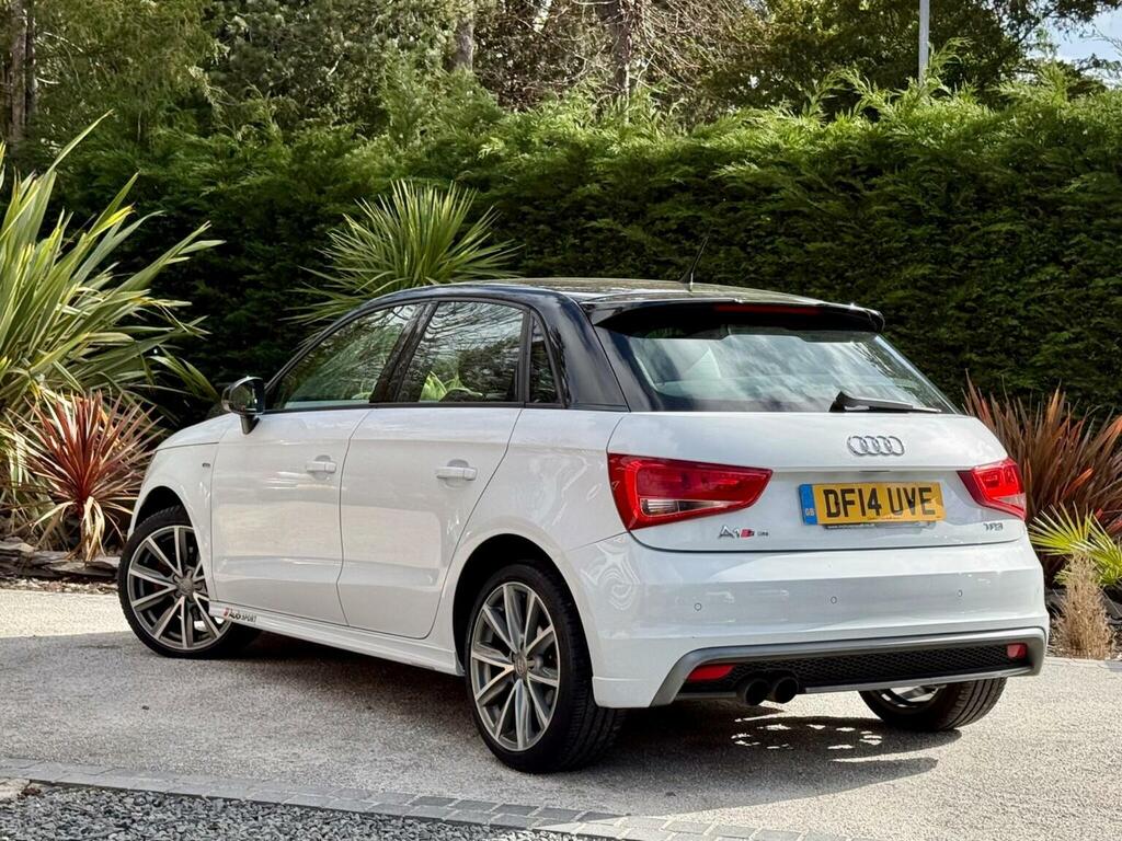 Audi A1 1.4 Tfsi S Line Style Edition Sportback S Tronic E DF14UVE White #2