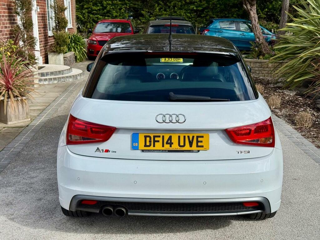 Audi A1 1.4 Tfsi S Line Style Edition Sportback S Tronic E DF14UVE White #4