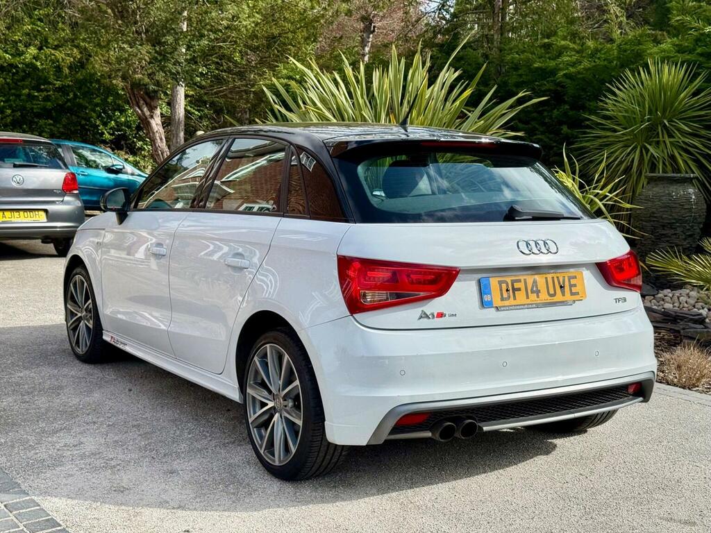 Audi A1 1.4 Tfsi S Line Style Edition Sportback S Tronic E DF14UVE White #5
