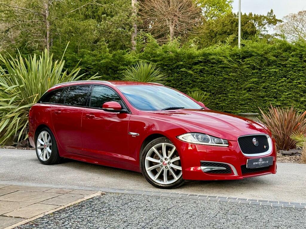 Jaguar XF 3.0D V6 R-sport Sportbrake Euro 5 Ss Red