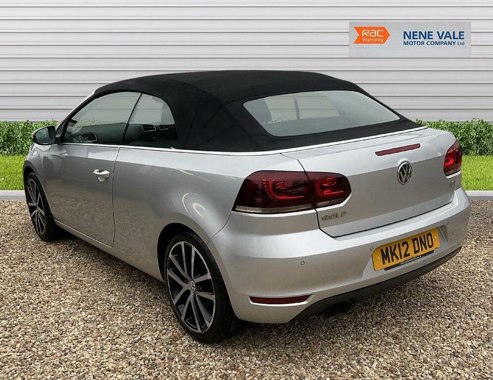 Volkswagen Golf Convertible 1.4 Tsi Gt Cabriolet Euro 5 2012 MK12DNO Silver #5