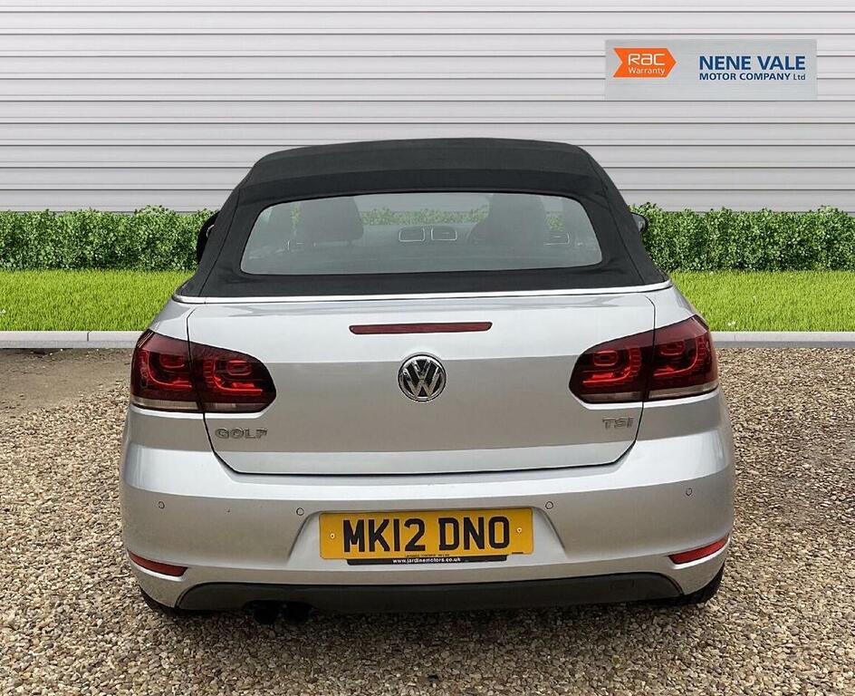 Volkswagen Golf Convertible 1.4 Tsi Gt Cabriolet Euro 5 2012 MK12DNO Silver #6