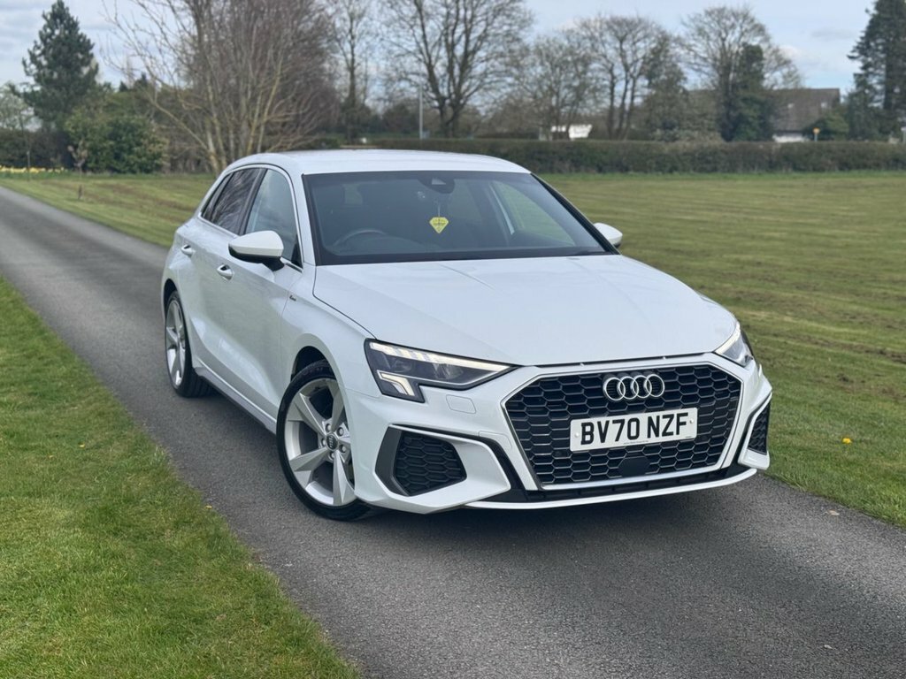Audi A3 1.5L S Line BV70NZF White #2