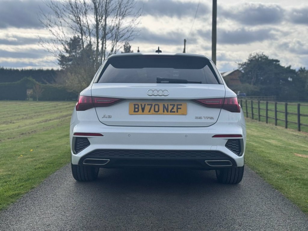 Audi A3 1.5L S Line BV70NZF White #4
