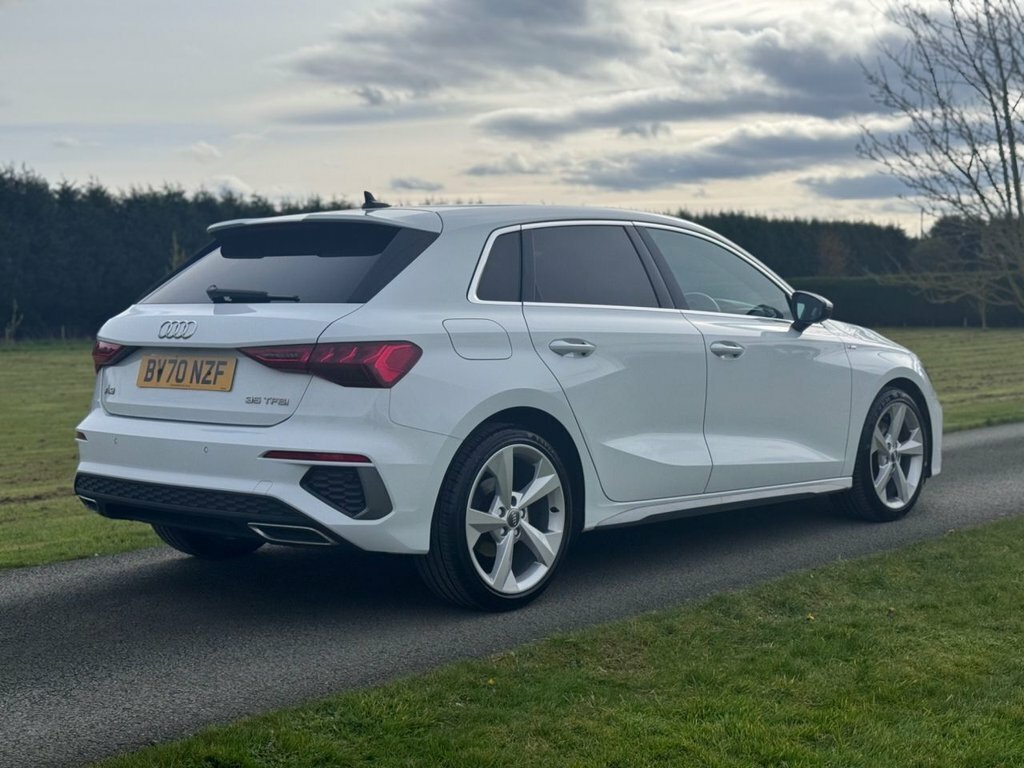 Audi A3 1.5L S Line BV70NZF White #3
