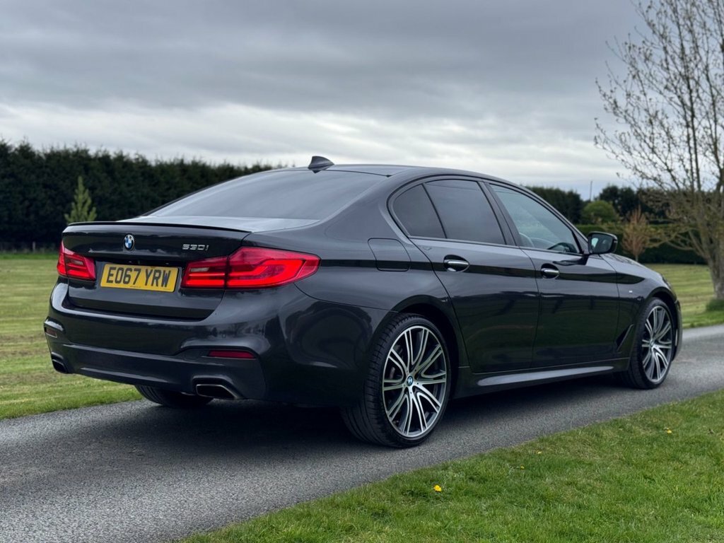 BMW 5 Series 2L M Sport EO67YRW Grey #4