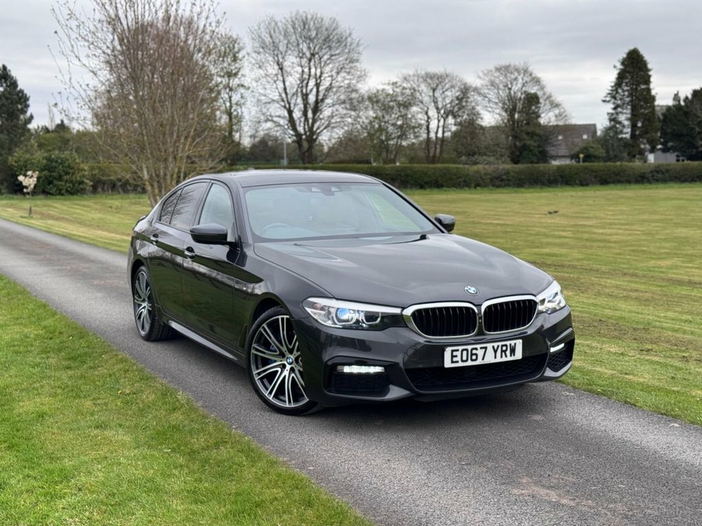 BMW 5 Series 2L M Sport EO67YRW Grey #2