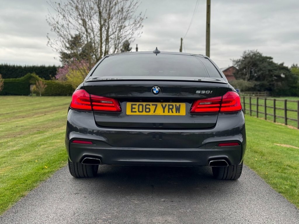 BMW 5 Series 2L M Sport EO67YRW Grey #5