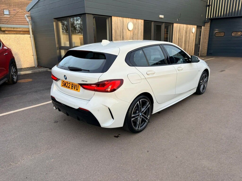 BMW 1 Series 1.5 118I M Sport SW22BVU White #6
