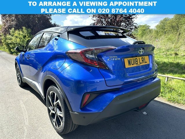 Toyota C-Hr 1.8 Vvt-h Dynamic Suv Hybrid Cvt Euro 6 WU18LRL Blue #2