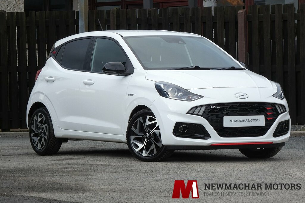 Hyundai I10 1.0 T-gdi N Line Hatchback Euro White