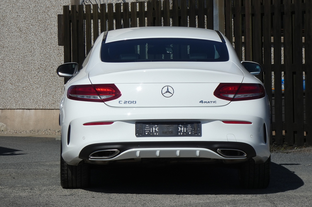 Mercedes-Benz C Class 2.0 C200 Amg Line Coupe G-tronic 4Mati SB18FZG White #3