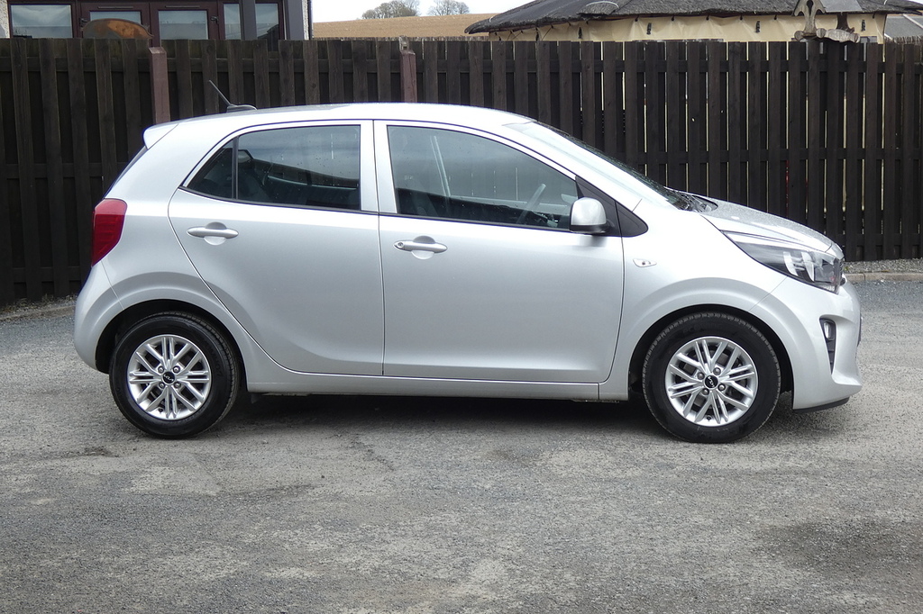 Kia Picanto 1.0 Dpi 2 Hatchback Amt Euro 6 S S 6 ML23WNS Silver #2