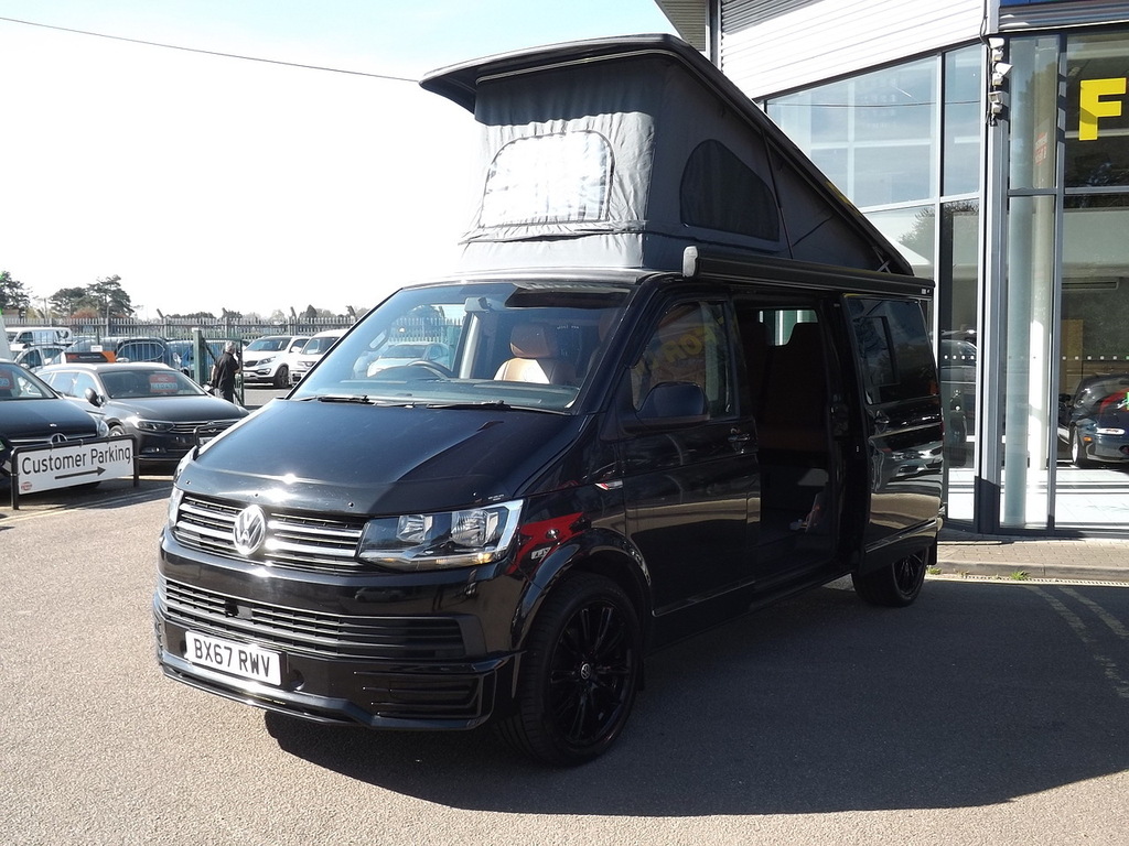 Volkswagen Transporter Camper Van Black