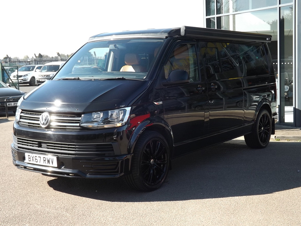 Volkswagen Transporter Camper Van BX67RWV Black #2