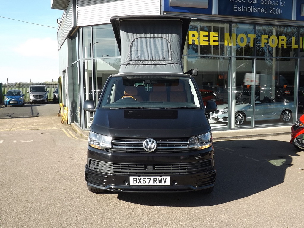 Volkswagen Transporter Camper Van BX67RWV Black #3