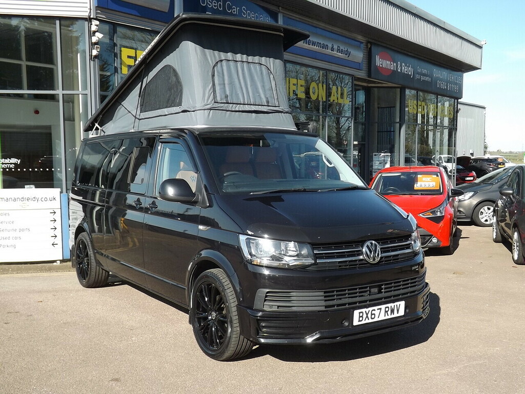 Volkswagen Transporter Camper Van BX67RWV Black #5