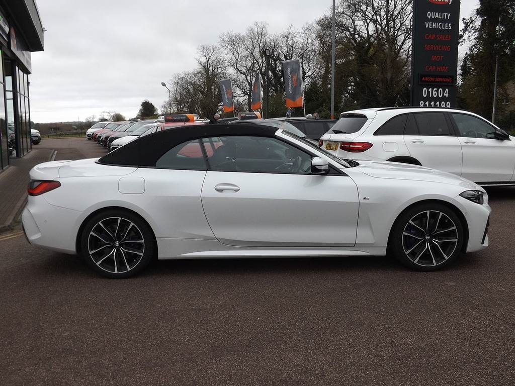 BMW 4 Series 420I M Sport DL71XTR White #5