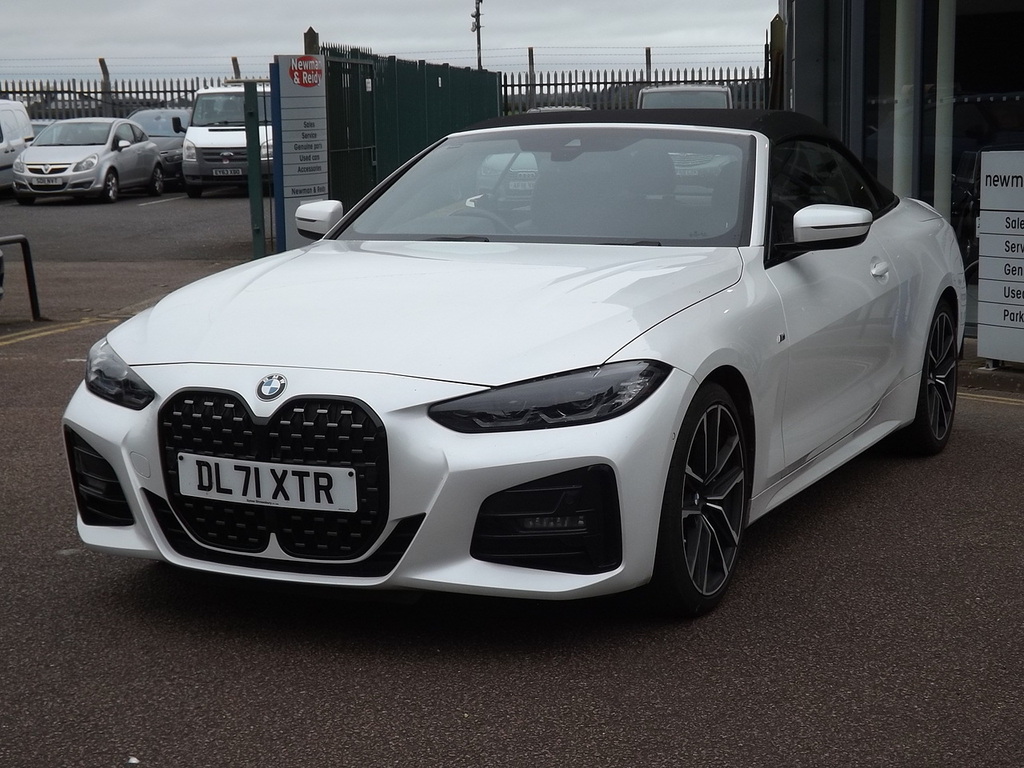 BMW 4 Series 420I M Sport White