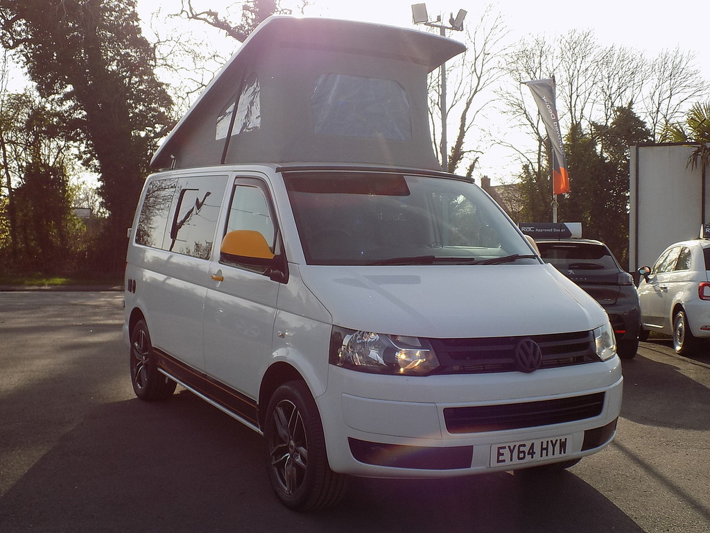 Volkswagen Transporter Tdi T28 Startline EY64HYW White #2