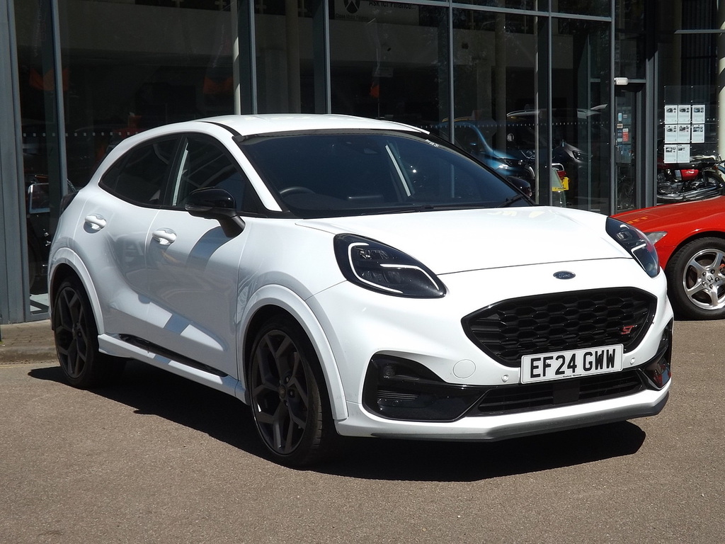 Ford Puma T Ecoboost Mhev St EF24GWW White #3