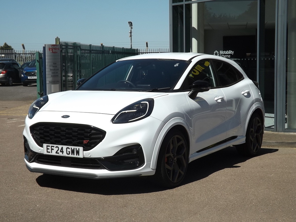 Ford Puma T Ecoboost Mhev St White