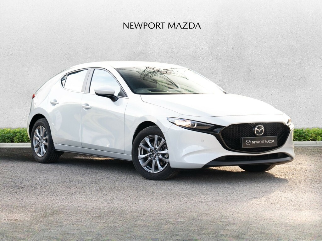 Mazda 3 2.5 E-skyactiv G Mhev 140 Centre-line White