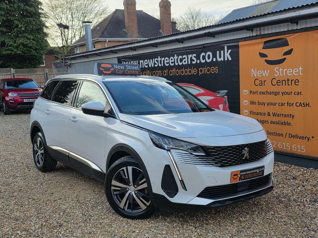 Peugeot 5008 Suv 1.2 Puretech Allure Eat Euro 6 Ss 2021 White