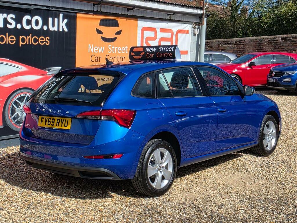 Skoda Scala Hatchback 1.0 Tsi Se Euro 6 Ss 201969 FV69RYU Blue #6