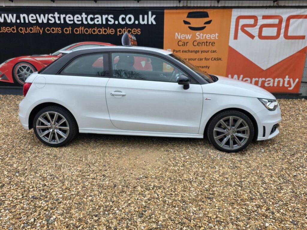 Audi A1 Hatchback 1.4 Tfsi S Line Style Edition Euro 5 S YA14NRF White #4