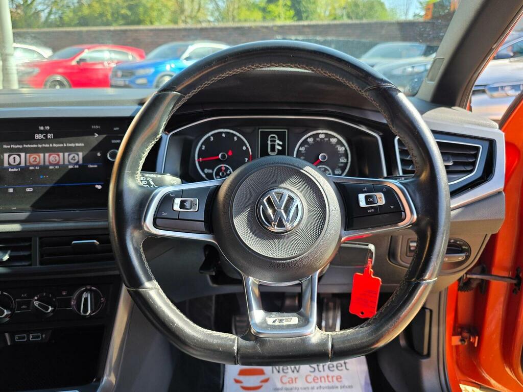 Volkswagen Polo Hatchback 1.0 Tsi R-line Euro 6 Ss 202020 CX20PVF Orange #4