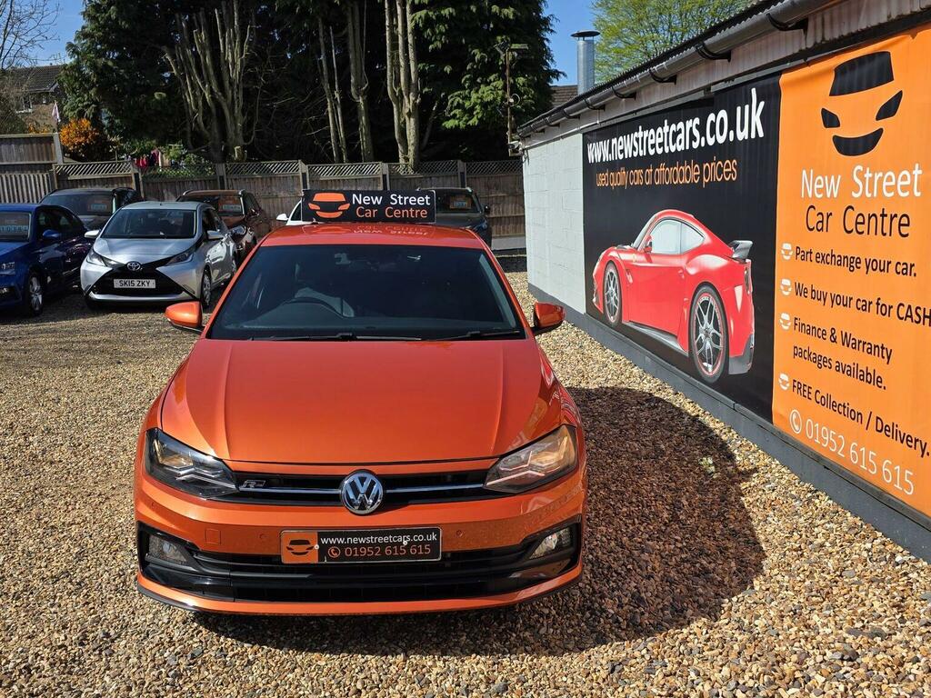 Volkswagen Polo Hatchback 1.0 Tsi R-line Euro 6 Ss 202020 CX20PVF Orange #3