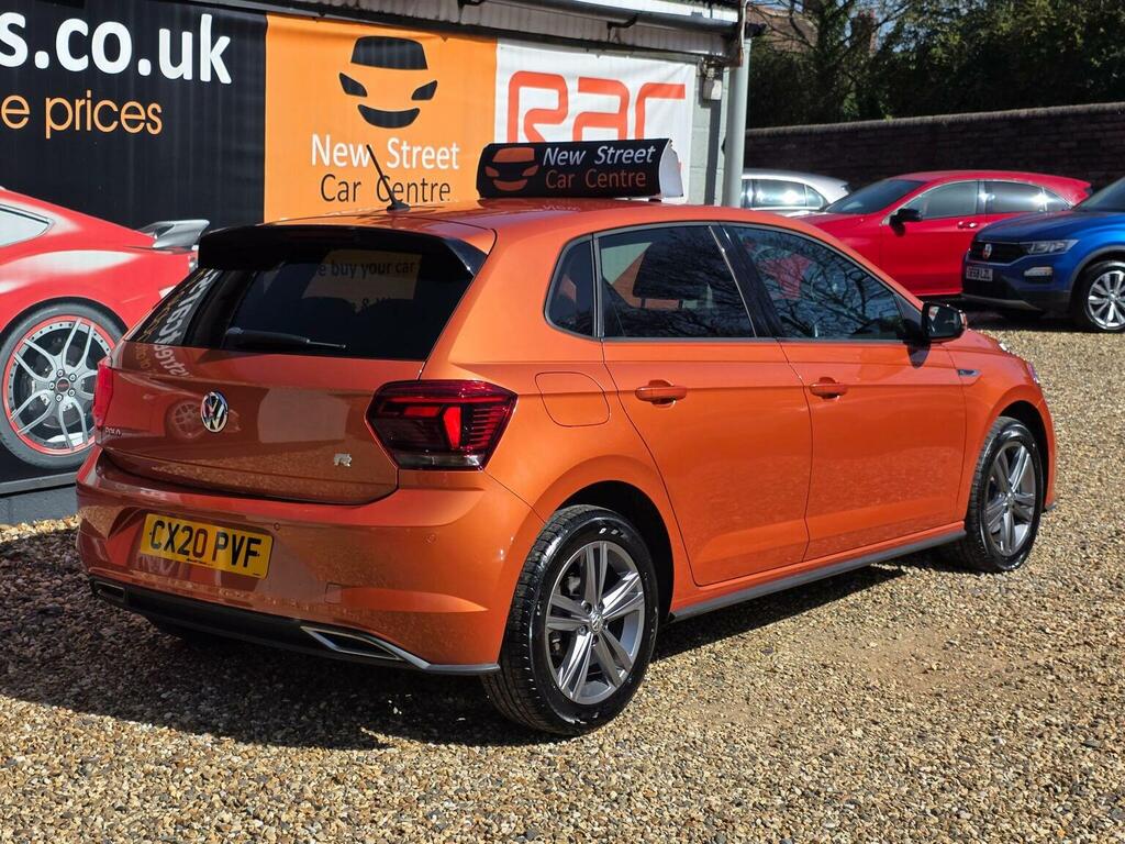 Volkswagen Polo Hatchback 1.0 Tsi R-line Euro 6 Ss 202020 CX20PVF Orange #6