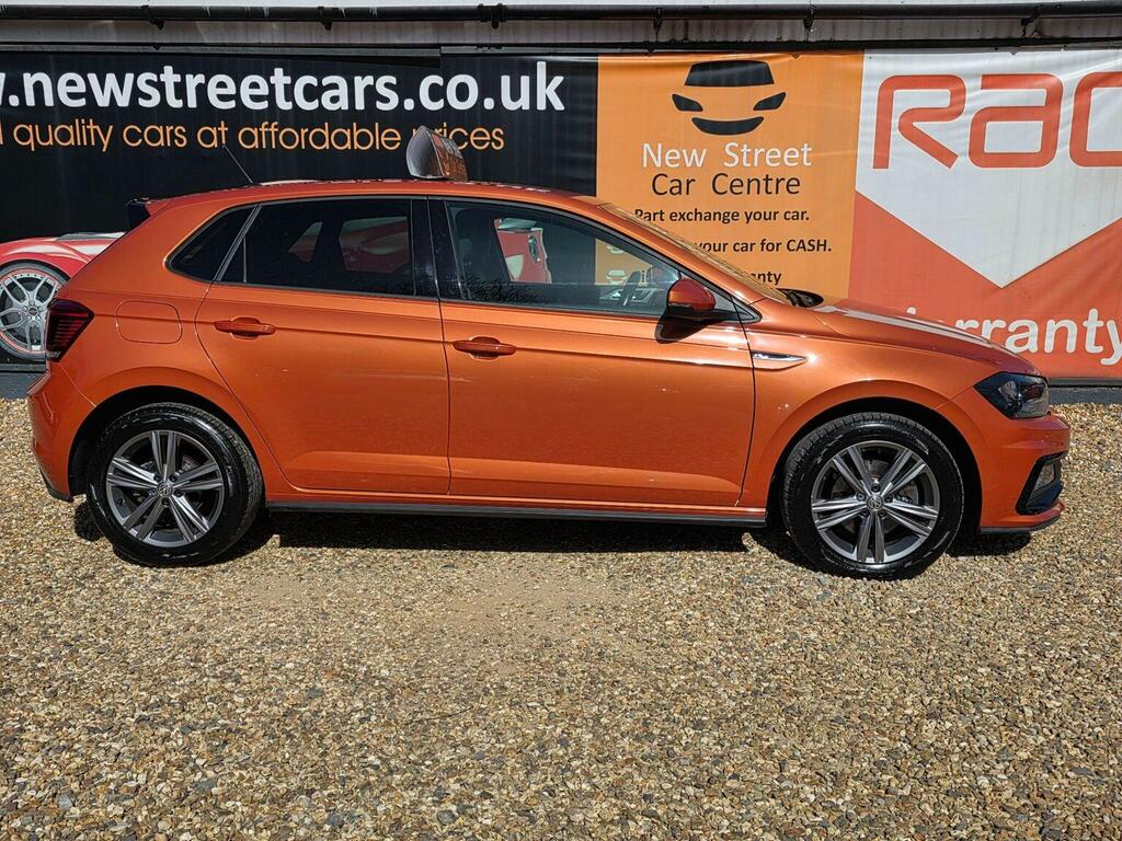 Volkswagen Polo Hatchback 1.0 Tsi R-line Euro 6 Ss 202020 CX20PVF Orange #5