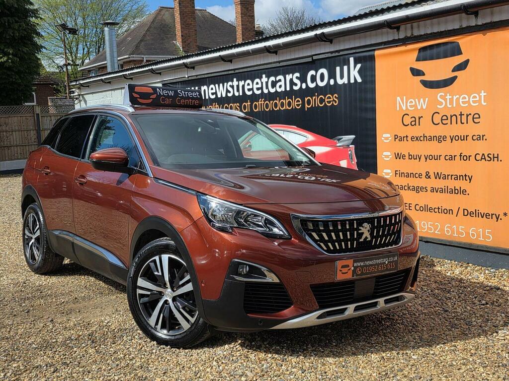 Peugeot 3008 Suv 1.2 Puretech Allure Euro 6 Ss 201868 Brown