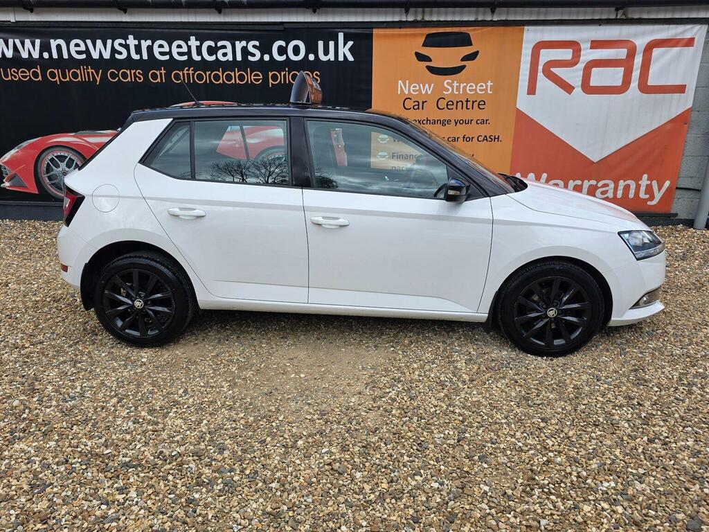 Skoda Fabia Hatchback 1.0 Colour Edition Euro 6 Ss 202 SD21VHG White #3