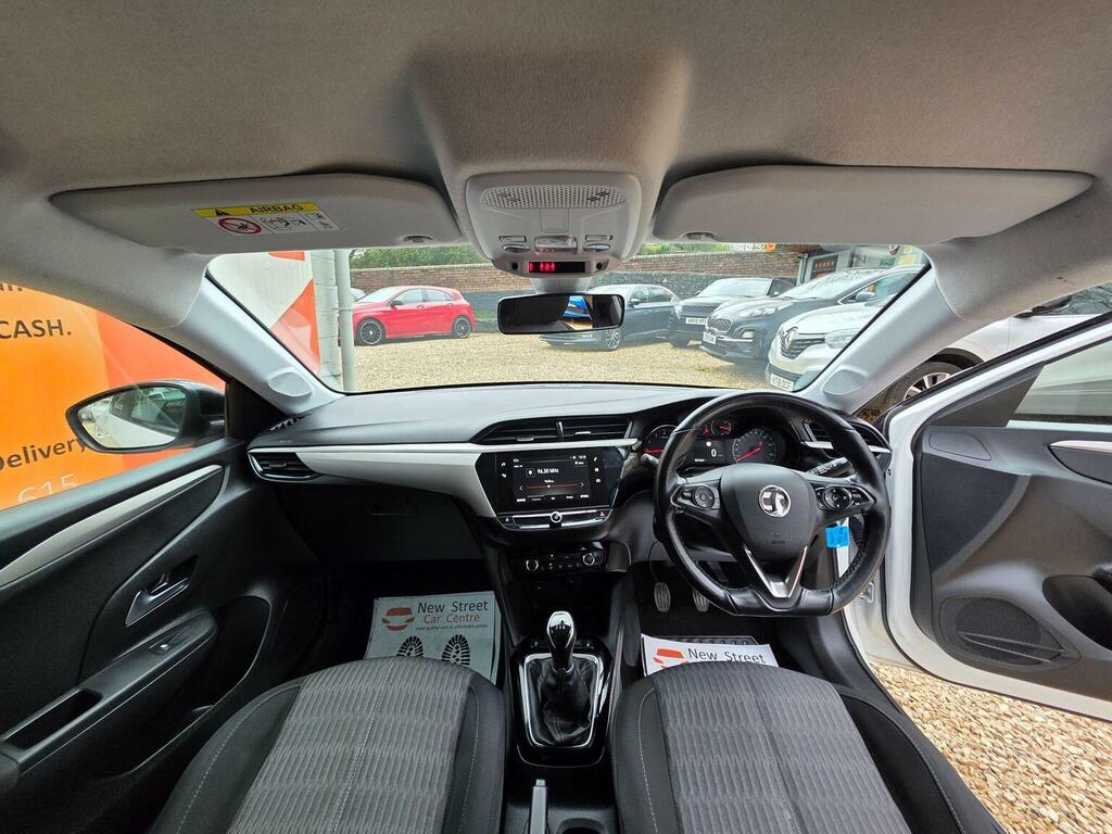 Vauxhall Corsa Hatchback 1.2 Se Euro 6 202170 SO70AOV White #2