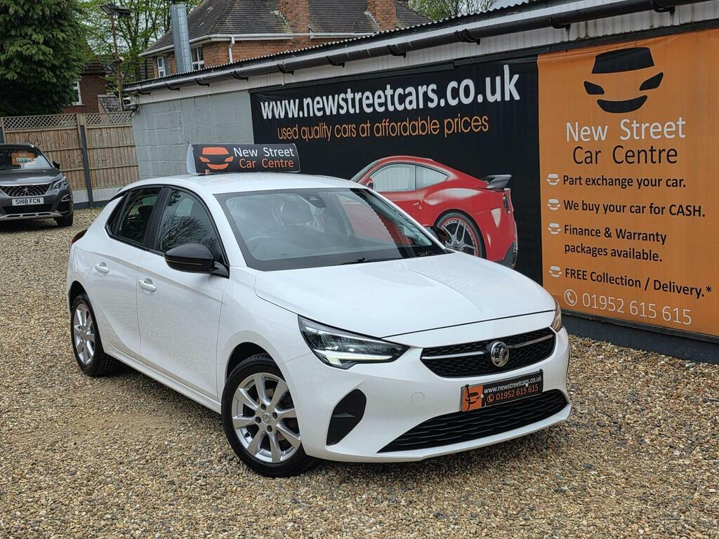 Vauxhall Corsa Hatchback 1.2 Se Euro 6 202170 White