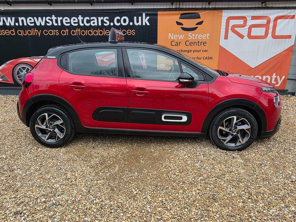 Citroen C3 Hatchback 1.2 Puretech Flair Euro 6 Ss 202 SL70MJU Red #5