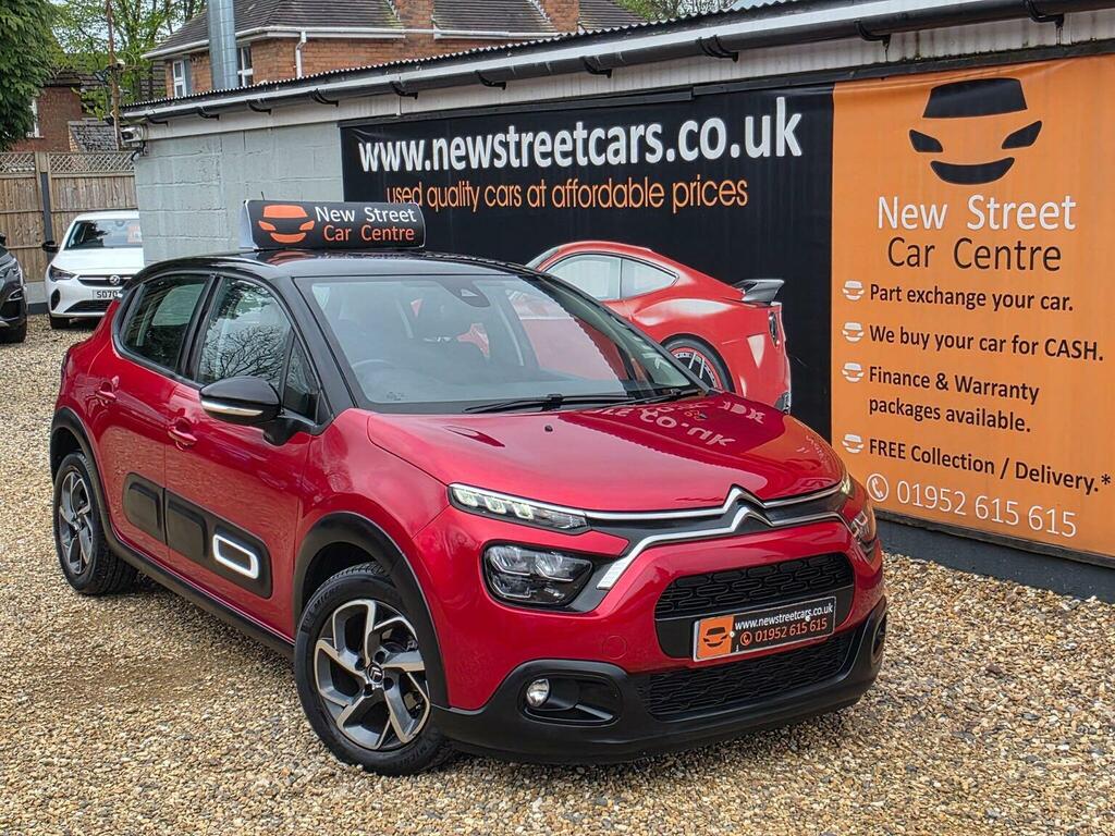 Citroen C3 Hatchback 1.2 Puretech Flair Euro 6 Ss 202 Red