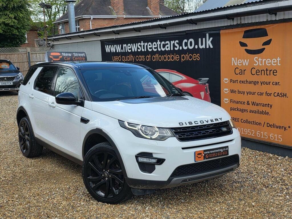 Land Rover Discovery Sport Suv 2.0 Td4 Hse Black 4Wd Euro 6 Ss 2 White