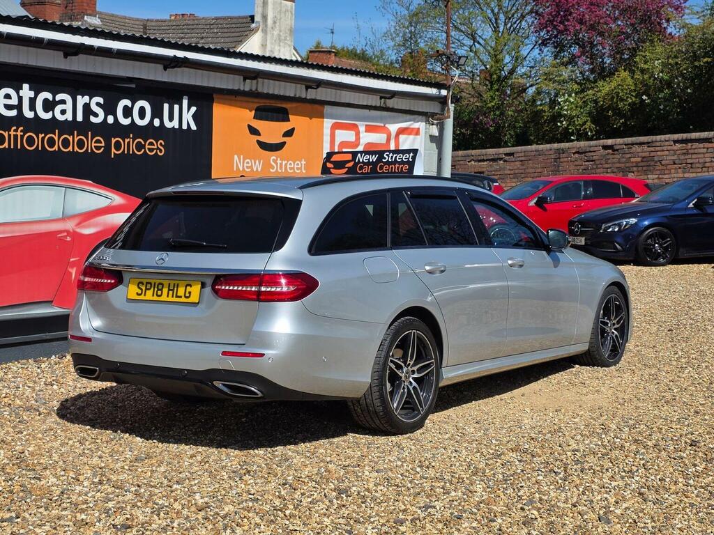 Mercedes-Benz E Class Estate 2.0 E220d Amg Line G-tronic Euro 6 Ss 5 SP18HLG Silver #6