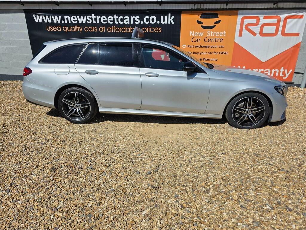 Mercedes-Benz E Class Estate 2.0 E220d Amg Line G-tronic Euro 6 Ss 5 SP18HLG Silver #5