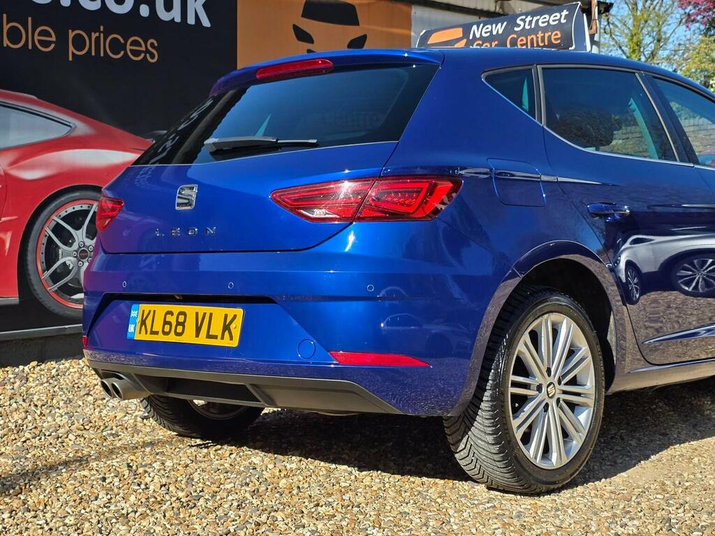 Seat Leon Hatchback 1.5 Tsi Evo Xcellence Dsg Euro 6 Ss 5 KL68VLK Blue #6