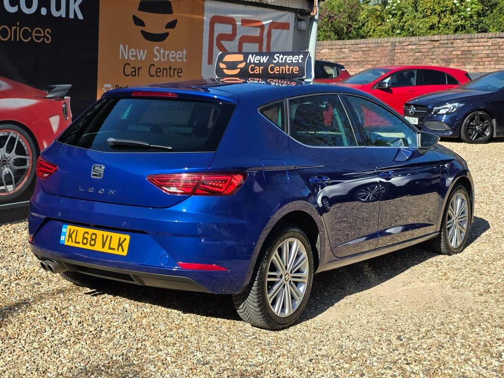 Seat Leon Hatchback 1.5 Tsi Evo Xcellence Dsg Euro 6 Ss 5 KL68VLK Blue #5
