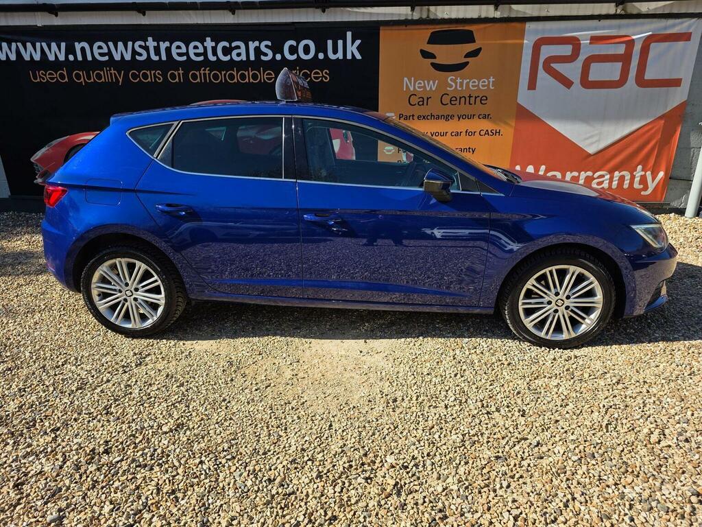Seat Leon Hatchback 1.5 Tsi Evo Xcellence Dsg Euro 6 Ss 5 KL68VLK Blue #4