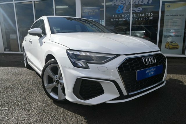 Audi A3 1.0 Tfsi 30 S Line Sportback Eur White
