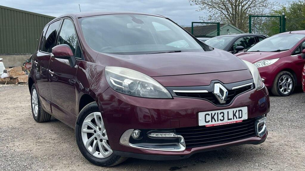 Renault Scenic Mpv 1.5 Dci Dynamique Tomtom Edc Euro 5 2013 Red